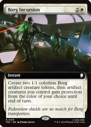 Image of Borg Incursion (Extended Art) (TRC-215) - Commander: Star Trek