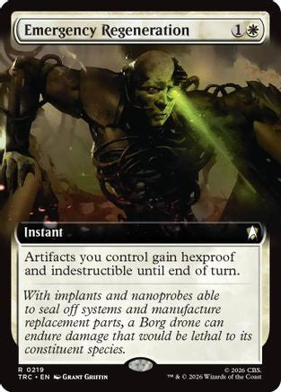 Image of Emergency Regeneration (Extended Art) (TRC-219) - Commander: Star Trek