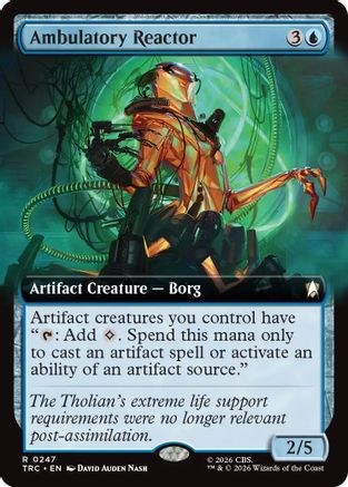 Image of Ambulatory Reactor (Extended Art) (TRC-247) - Commander: Star Trek