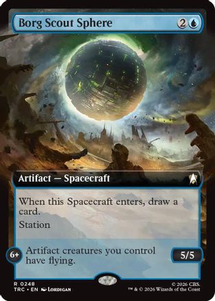 Image of Borg Scout Sphere (Extended Art) (TRC-248) - Commander: Star Trek