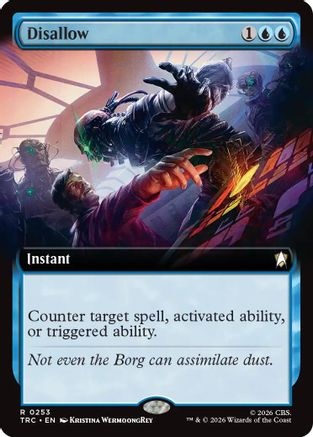 Image of Disallow (Extended Art) (TRC-253) - Commander: Star Trek