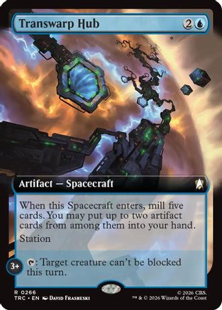 Image of Transwarp Hub (Extended Art) (TRC-266) - Commander: Star Trek