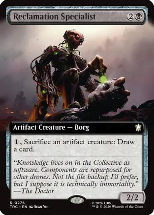 Image of Reclamation Specialist (Extended Art) (TRC-276) - Commander: Star Trek
