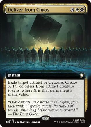 Image of Deliver from Chaos (Extended Art) (TRC-318) - Commander: Star Trek