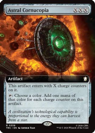Image of Astral Cornucopia (Extended Art) (TRC-338) - Commander: Star Trek