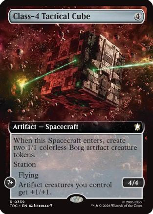 Image of Class-4 Tactical Cube (Extended Art) (TRC-339) - Commander: Star Trek