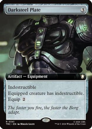 Image of Darksteel Plate (Extended Art) (TRC-341) - Commander: Star Trek