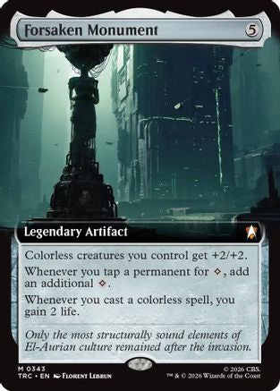 Image of Forsaken Monument (Extended Art) (TRC-343) - Commander: Star Trek