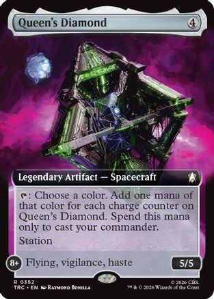 Image of Queen's Diamond (Extended Art) (TRC-352) - Commander: Star Trek