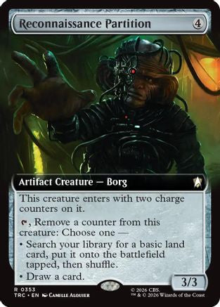 Image of Reconnaissance Partition (Extended Art) (TRC-353) - Commander: Star Trek