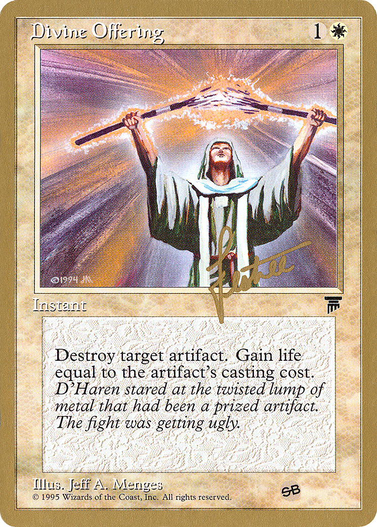 Image of Divine Offering (Bertrand Lestree) (SB) [Pro Tour Collector Set]