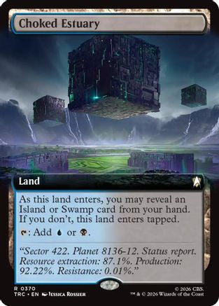 Image of Choked Estuary (Extended Art) (TRC-370) - Commander: Star Trek
