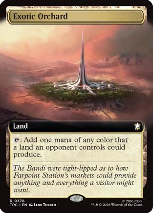 Image of Exotic Orchard (Extended Art) (TRC-378) - Commander: Star Trek