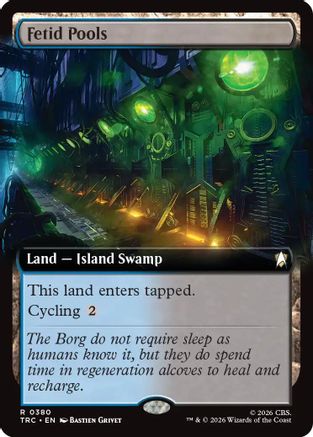 Image of Fetid Pools (Extended Art) (TRC-380) - Commander: Star Trek