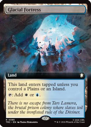 Image of Glacial Fortress (Extended Art) (TRC-385) - Commander: Star Trek
