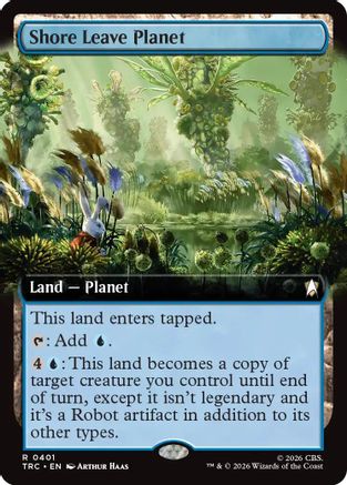 Image of Shore Leave Planet (Extended Art) (TRC-401) - Commander: Star Trek