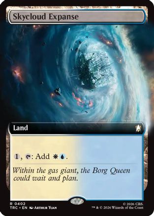 Image of Skycloud Expanse (Extended Art) (TRC-402) - Commander: Star Trek