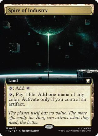Image of Spire of Industry (Extended Art) (TRC-405) - Commander: Star Trek