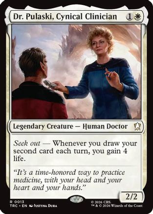 Image of Dr. Pulaski, Cynical Clinician (TRC-013) - Commander: Star Trek