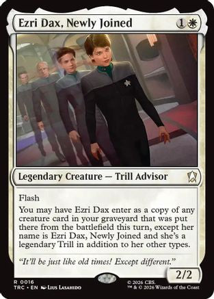 Image of Ezri Dax, Newly Joined (Surge Foil) (TRC-016) - Commander: Star Trek Foil