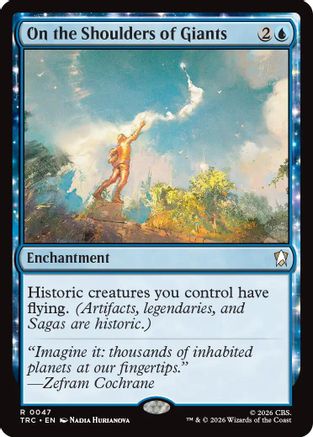 Image of On the Shoulders of Giants (TRC-047) - Commander: Star Trek