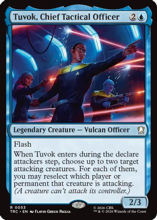 Image of Tuvok, Chief Tactical Officer (TRC-053) - Commander: Star Trek
