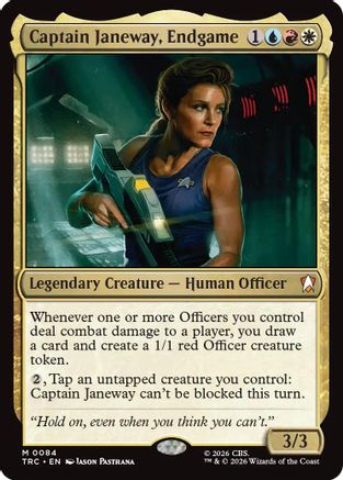 Image of Captain Janeway, Endgame (TRC-084) - Commander: Star Trek