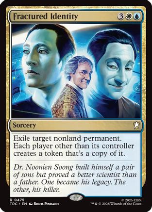 Image of Fractured Identity (TRC-475) - Commander: Star Trek