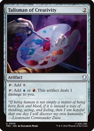Image of Talisman of Creativity (TRC-504) - Commander: Star Trek