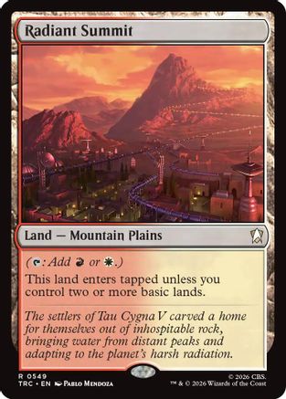 Image of Radiant Summit (TRC-549) - Commander: Star Trek