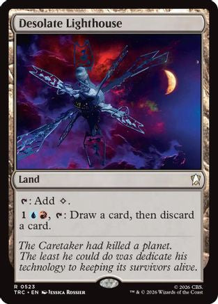 Image of Desolate Lighthouse (Surge Foil) (TRC-523) - Commander: Star Trek Foil
