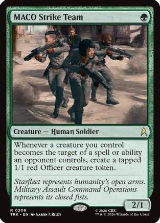 Image of MACO Strike Team (TRK-206) - Star Trek Foil