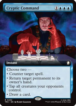 Image of Cryptic Command (Extended Art) (TRC-252) - Commander: Star Trek