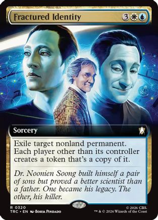 Image of Fractured Identity (Extended Art) (TRC-320) - Commander: Star Trek