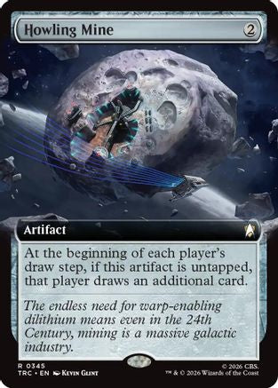 Image of Howling Mine (Extended Art) (TRC-345) - Commander: Star Trek
