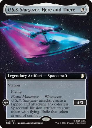 Image of U.S.S. Stargazer, Here and There (Extended Art) (TRC-365) - Commander: Star Trek