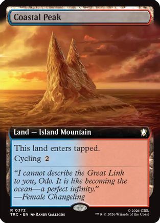 Image of Coastal Peak (Extended Art) (TRC-372) - Commander: Star Trek