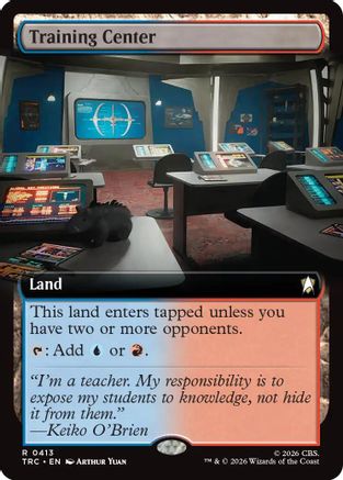 Image of Training Center (Extended Art) (TRC-413) - Commander: Star Trek