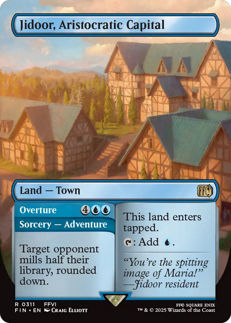 Image of Jidoor, Aristocratic Capital // Overture (Borderless) [FINAL FANTASY]