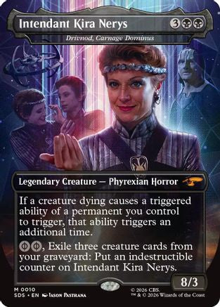 Image of Intendant Kira Nerys - Drivnod, Carnage Dominus (Borderless) (SDS-010) - Star Trek: Stardates