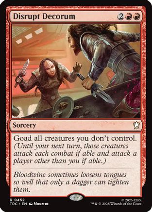 Image of Disrupt Decorum (TRC-452) - Commander: Star Trek