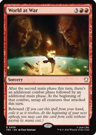 Image of World at War (TRC-456) - Commander: Star Trek