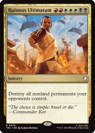 Image of Ruinous Ultimatum (TRC-479) - Commander: Star Trek