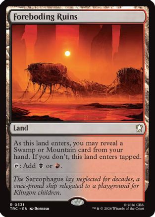 Image of Foreboding Ruins (TRC-531) - Commander: Star Trek