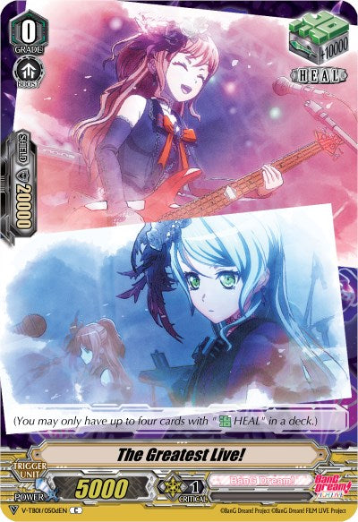 Image of The Greatest Live! (Roselia) (V-TB01/050dEN) [BanG Dream! FILM LIVE]