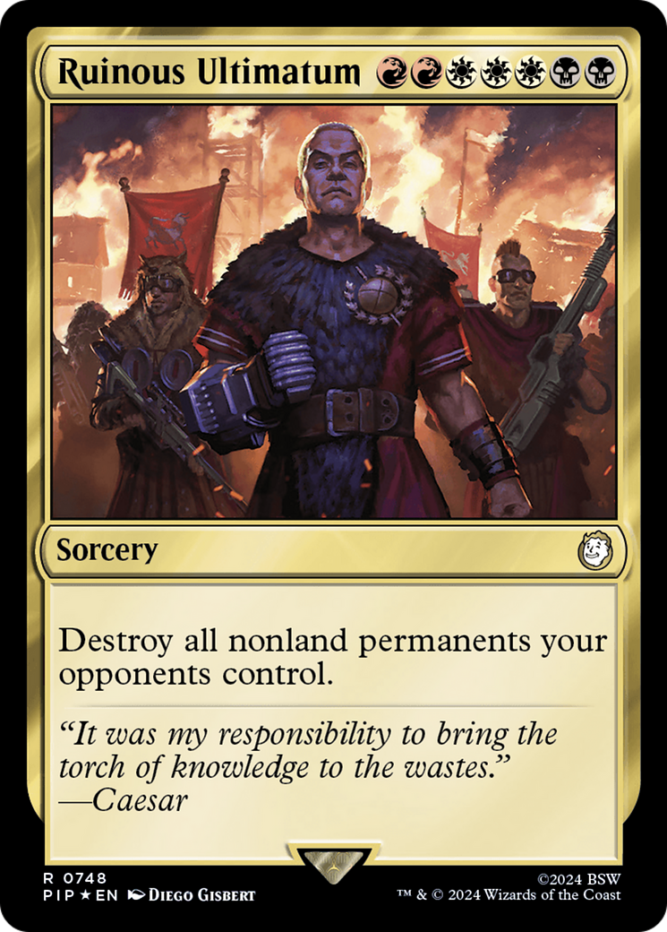 Image of Ruinous Ultimatum (Surge Foil) [Fallout]