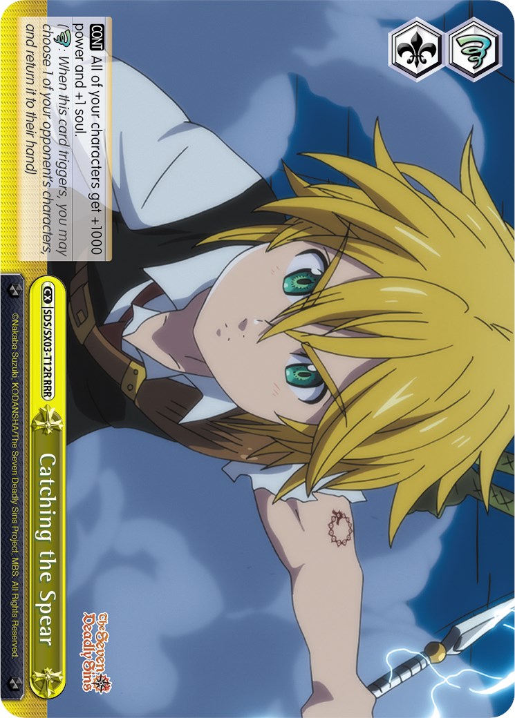 Image of Catching the Spear (SDS/SX03-T12R RRR) [The Seven Deadly Sins]