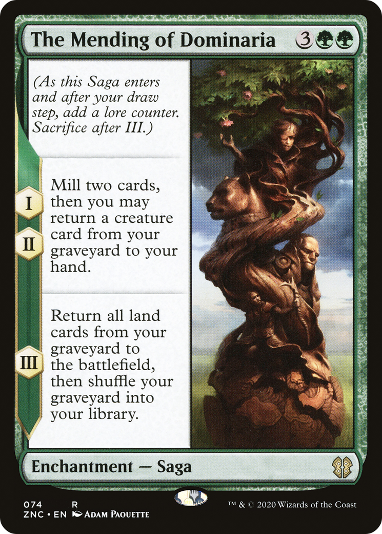 Image of The Mending of Dominaria [Zendikar Rising Commander]