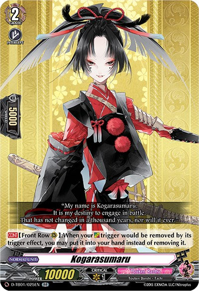 Image of Kogarasumaru (D-TB01/025EN) [Touken Ranbu: ONLINE 2021]