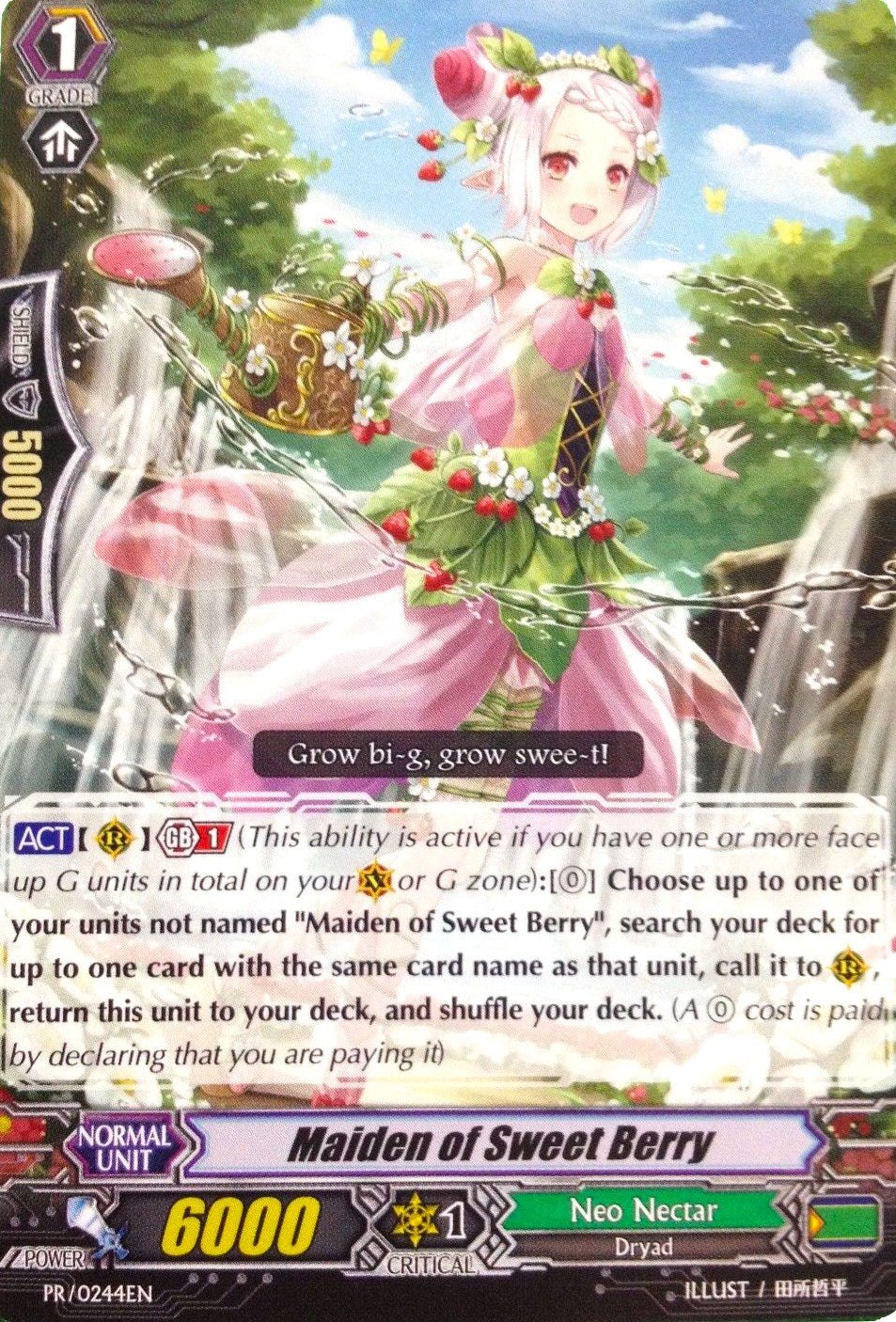 Image of Maiden of Sweet Berry (PR/0244EN) [Promo Cards]